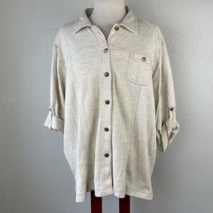 Bobbie Brooks Button Down Shirt Size XL EUC